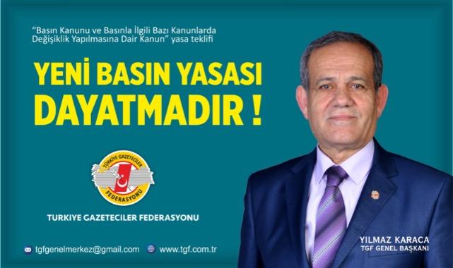 YENİ BASIN YASASI DAYATMADIR !